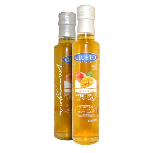 Giusto Sapore Mango Sweet Fruit Vinegar 8.5oz