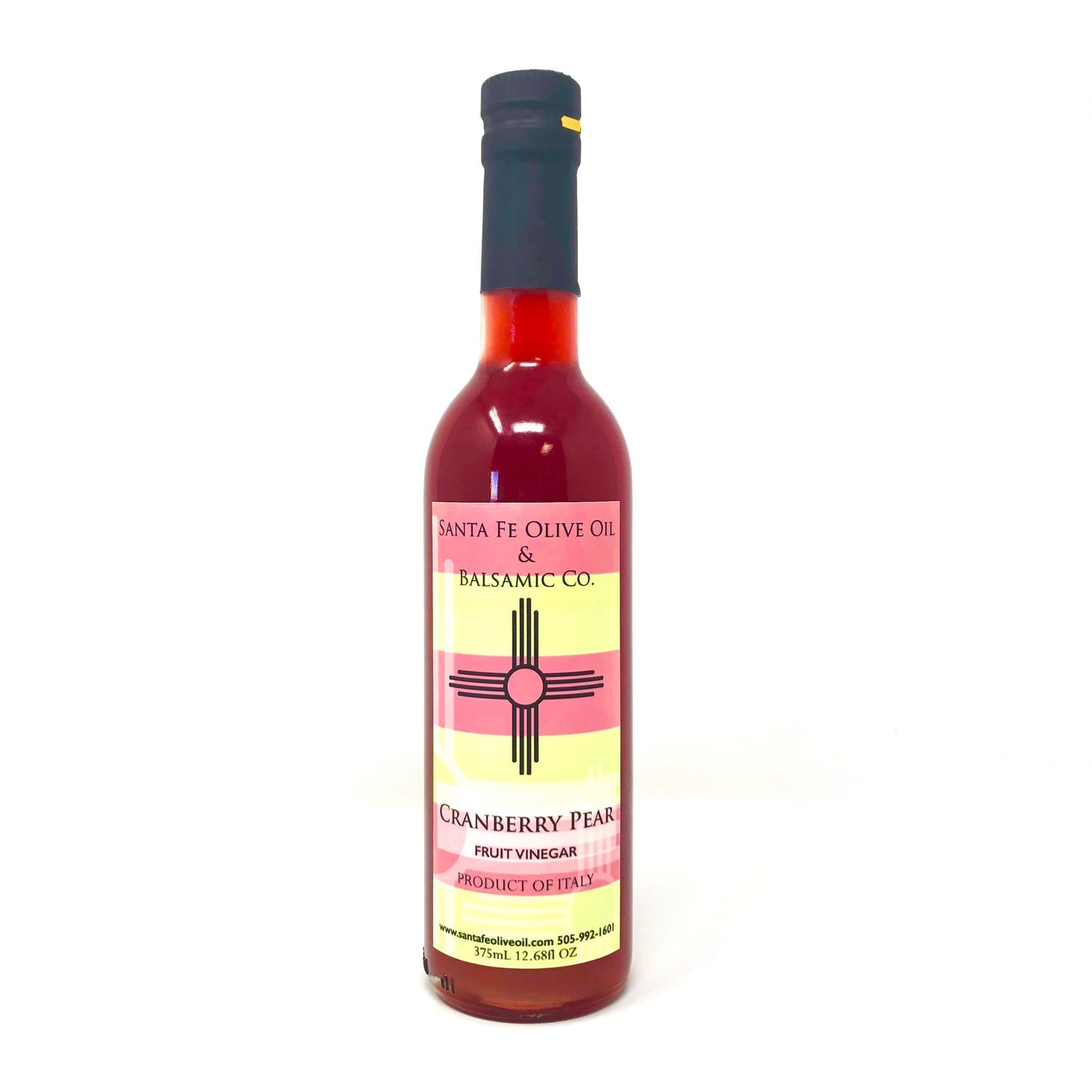 Santa Fe Olive Oil & Balsamic Co. New Mexico Cranberry Pear Fruit Vinegar Balsamic
