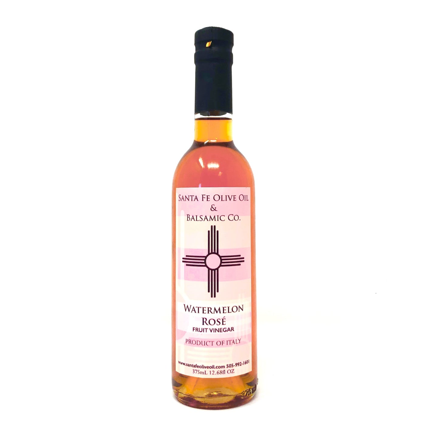 Santa Fe Olive Oil & Balsamic Co. New Mexico Watermelon Rosé Fruit Vinegar Balsamic